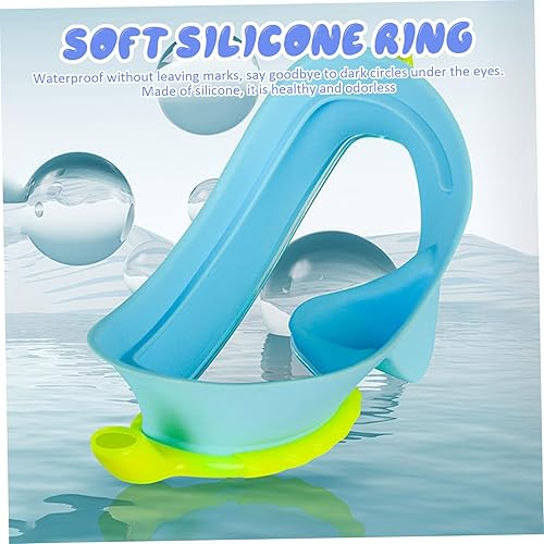 Vista 2 de Kids Goggles with Nose Cover, HD Wide View Anti-Fog Toddler Swim Goggles, No Leak Adjustable Clip on Swim Mask for Kids Youth 4-16, Dark Blue with