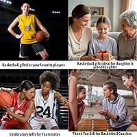 Vista 6 de Infinity Collection - Pulsera de baloncesto de regalo para equipos y jugadores, Ante sintético