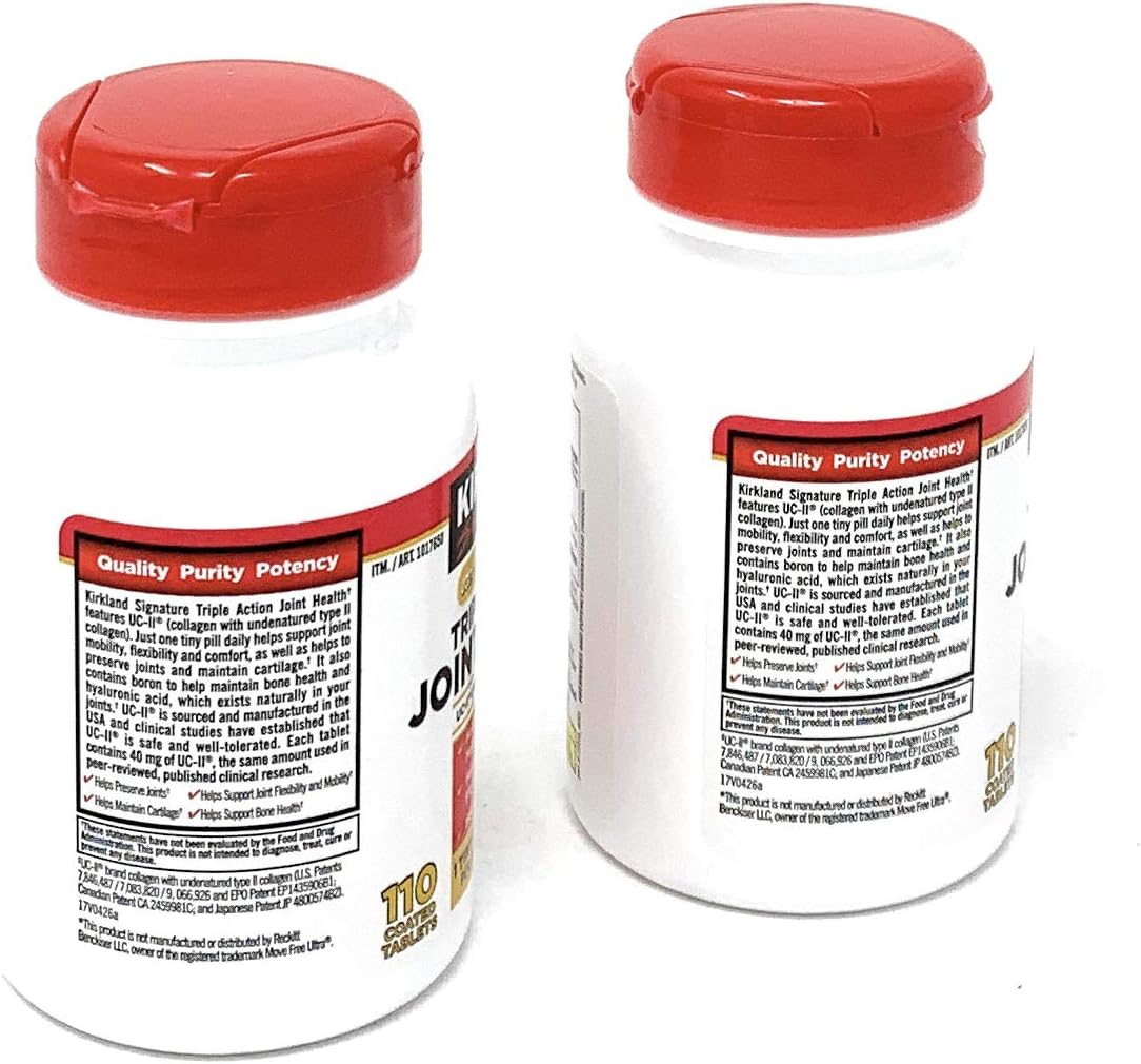 Buy Kirkland Signature Triple Action Joint Health, UC•ll Undenatured Type II Collagen, Boron