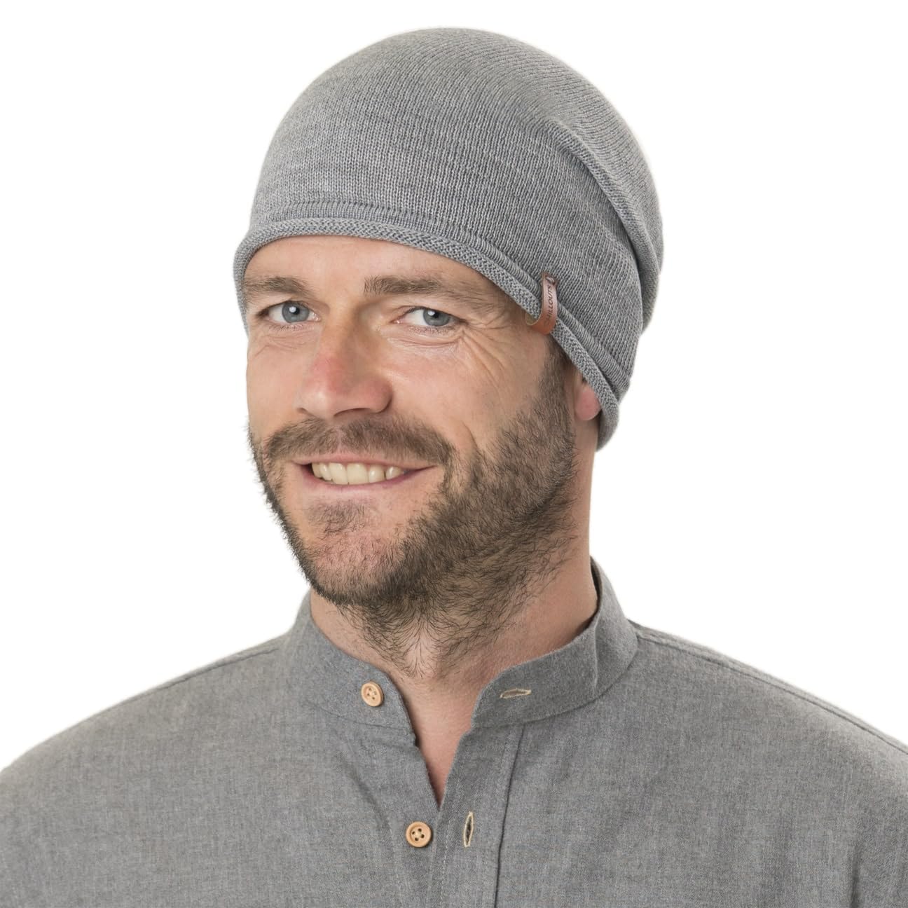 Chillouts Czapka Beanie Leicester OversizeKobiety/Mężczyźni - Made in the EU domowa dzianinowa Oversize Jesień Lato Wiosna Zima