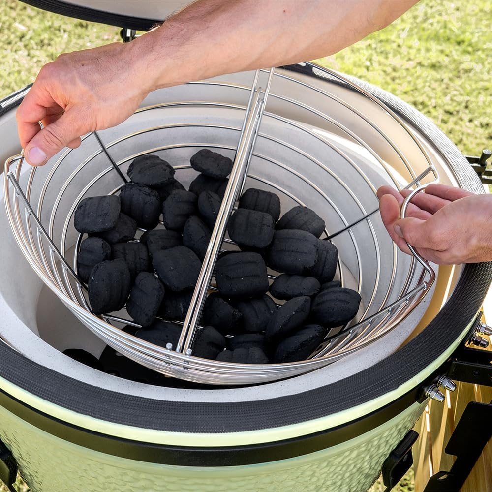 Cecotec DragonPack 4600 L Stainless Steel Barbecue Cutlery Set Versatile Barbecue Accessories Includes Precision Tongs, Protective Case and Durable Charcoal Basket