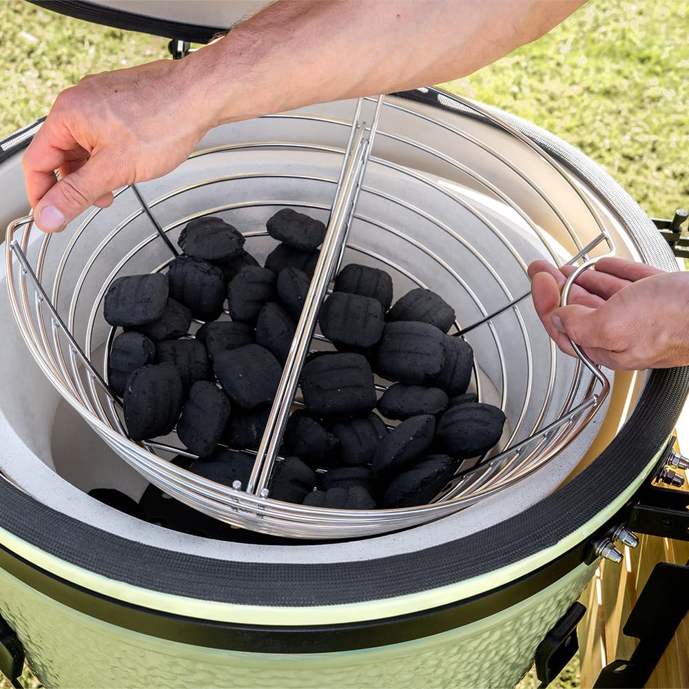 Cecotec Attrezzi per Barbecue Acciaio Inox, Set Utensili Barbecue DragonPack 6000 L, Pinze a Presa Forte, Copertura Protettiva, Raccoglicenere e Cestello per Carbonella per Cottura Ottimale