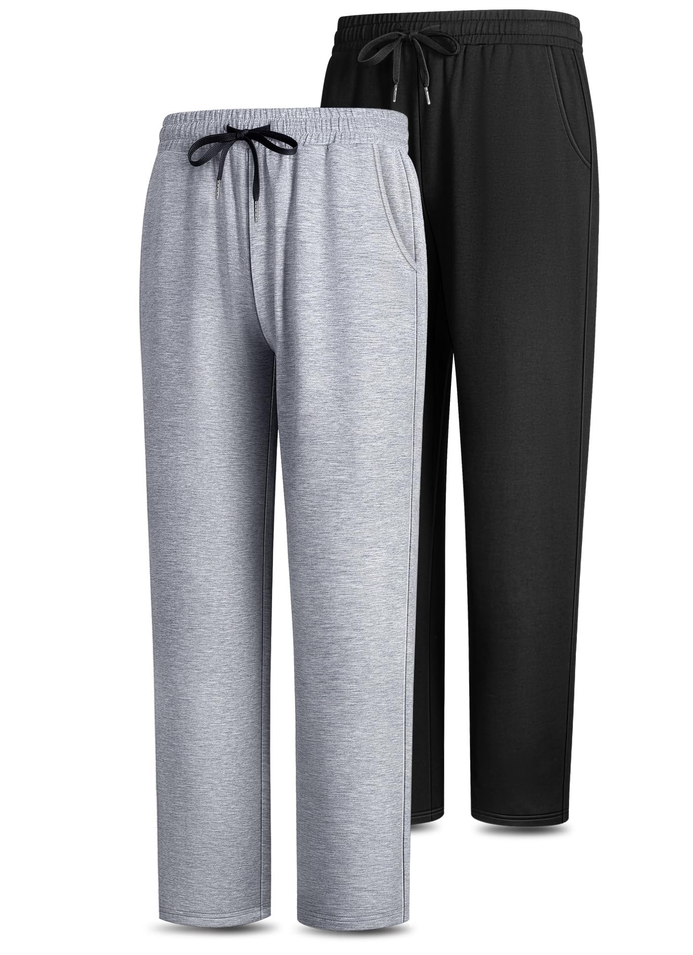 BULLIANT Jogginghose Herren 2er, Hosen Herren Sporthose Lang Sweathose Jogger Freizeithose Trainingshose