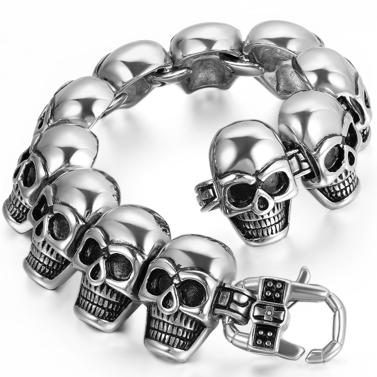 JewelryWe Schmuck Choker Kette Halloween Fledermaus Leder Ha