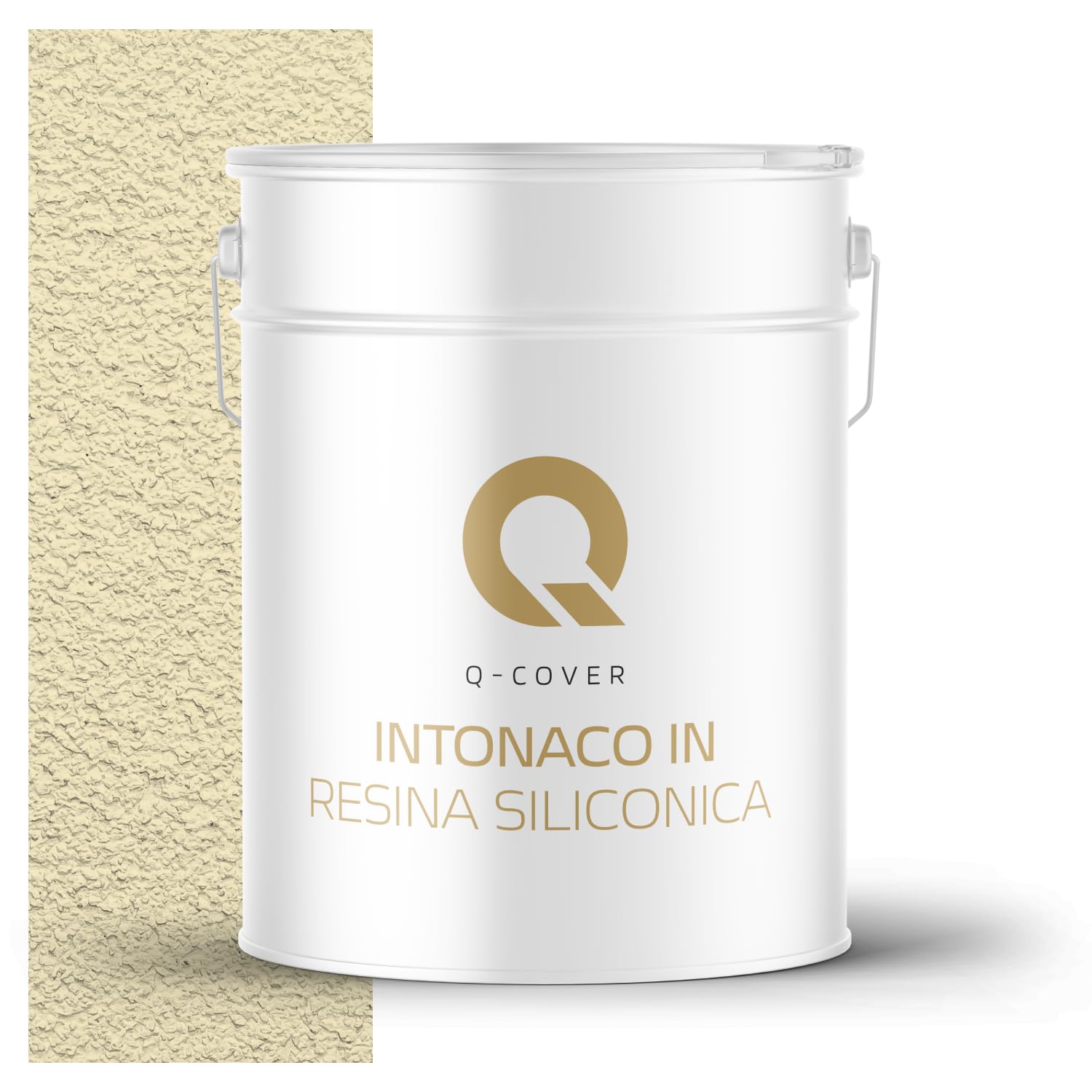 Intonaco In Resina Siliconica Giallo Chiaro F622 15kg 1,5mm