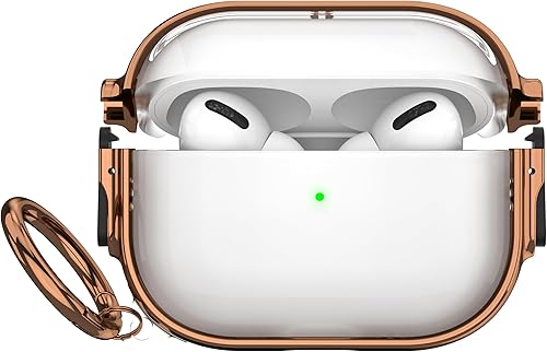 Miniatura 10 de Maxjoy Funda para AirPods Pro de 2ª/1ª generación con cerradura, bonita funda para AirPods Pro 2, funda protectora dura para AirPod Pro para mujeres