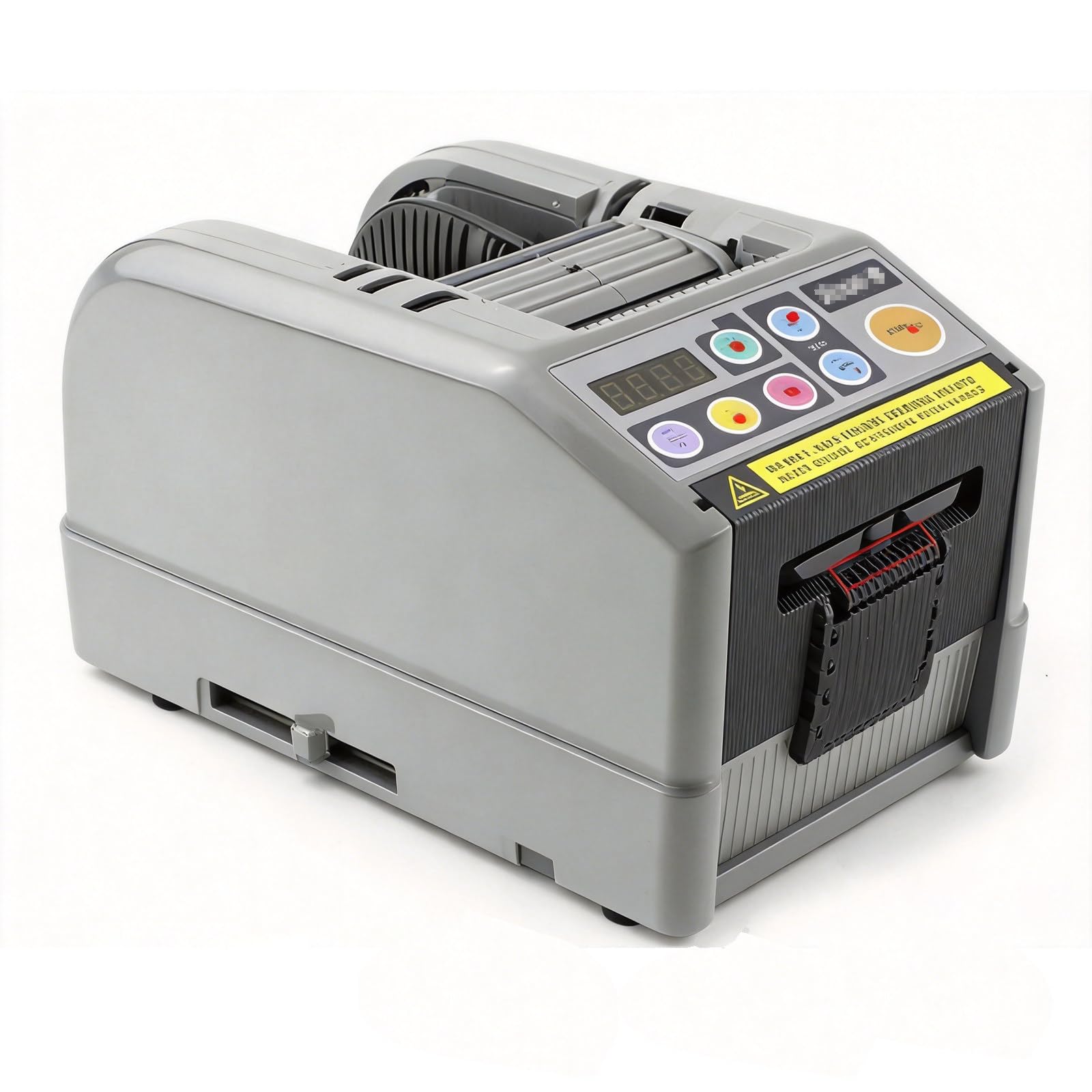 Lpoxuru Digital Controlled Electric Tape Dispenser, Variable Speed Tape Feeder with Included Power Cord, Cut Various Adhesive and Non-Adhesive Material for Workshop Daily Use
