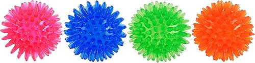 PetSport Juguete flotante Gorilla Spiky Ball de 2 pulgadas para perro, pequeño, goma TPR súper duradera con aroma a vainilla, ultraligero, fuerte y