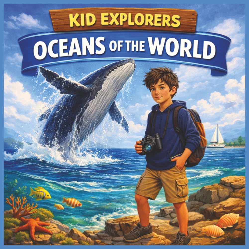 Kid Explorers: Oceans of the World: An Ocean Adventure Across the Atlantic, Pacific, Indian, Arctic, and Southern Seas