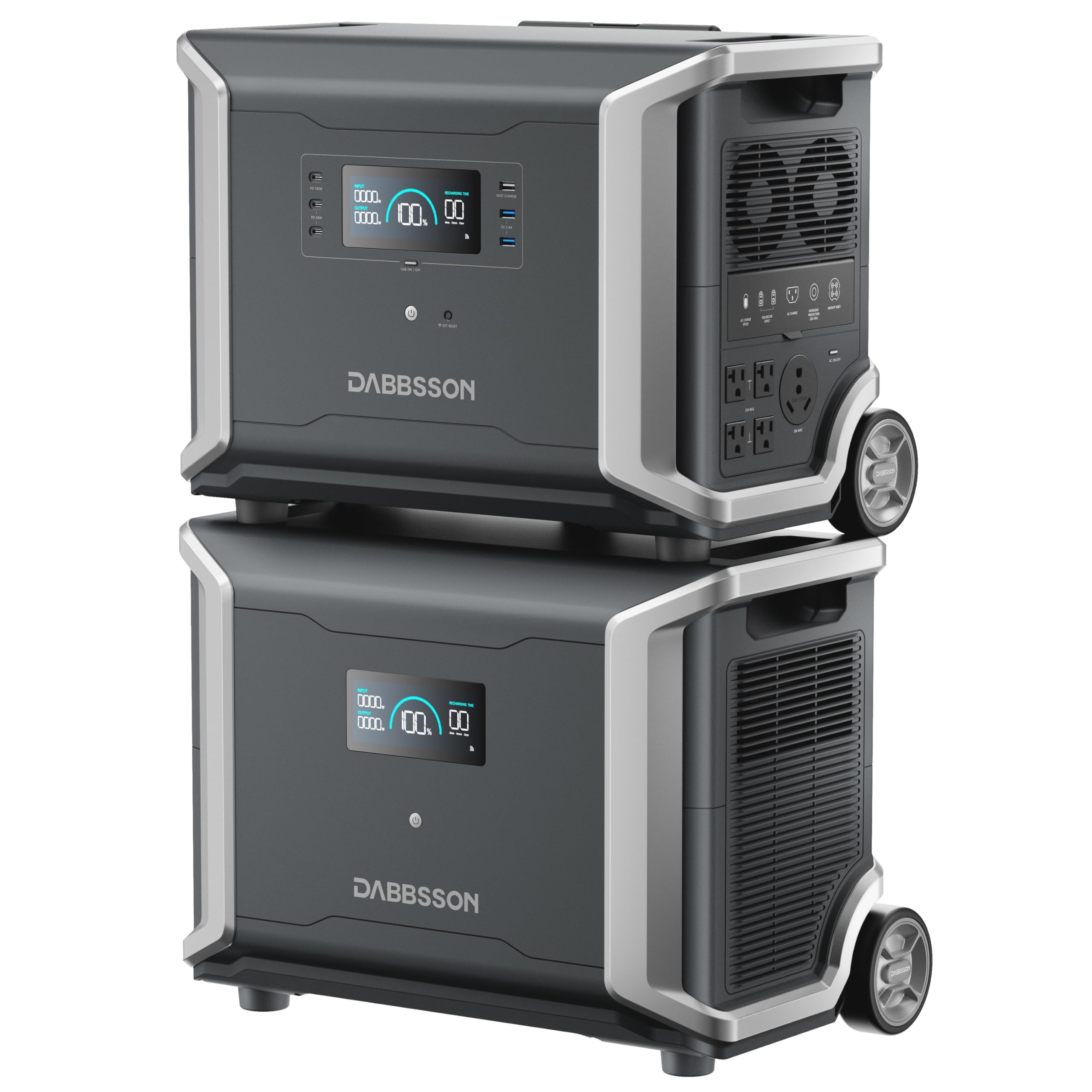 Amazon.co.jp: Dabbsson ポータブル電源DBS3500と拡張バッテリー