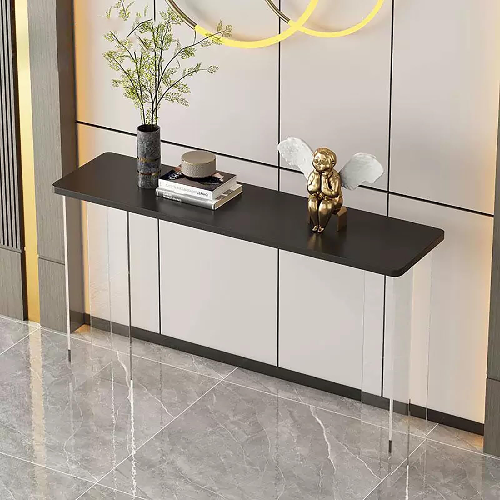 JNTFNE Modern Console Table for Hallway, Foyer, Entryway - Stylish and Functional Design