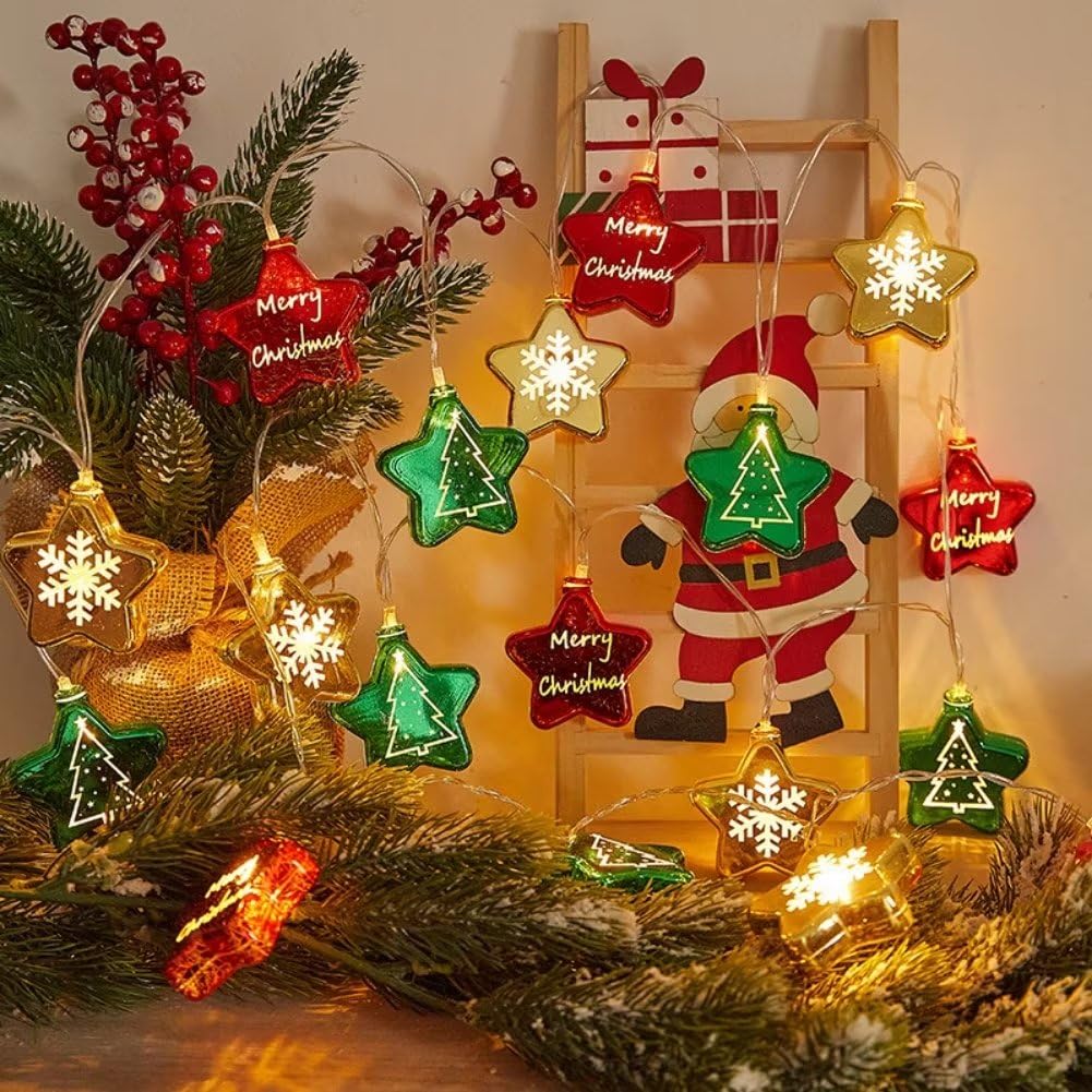 Amazon.co.jp: クリスマスツリー 装飾 ledライト クリスマス 20電球 3M