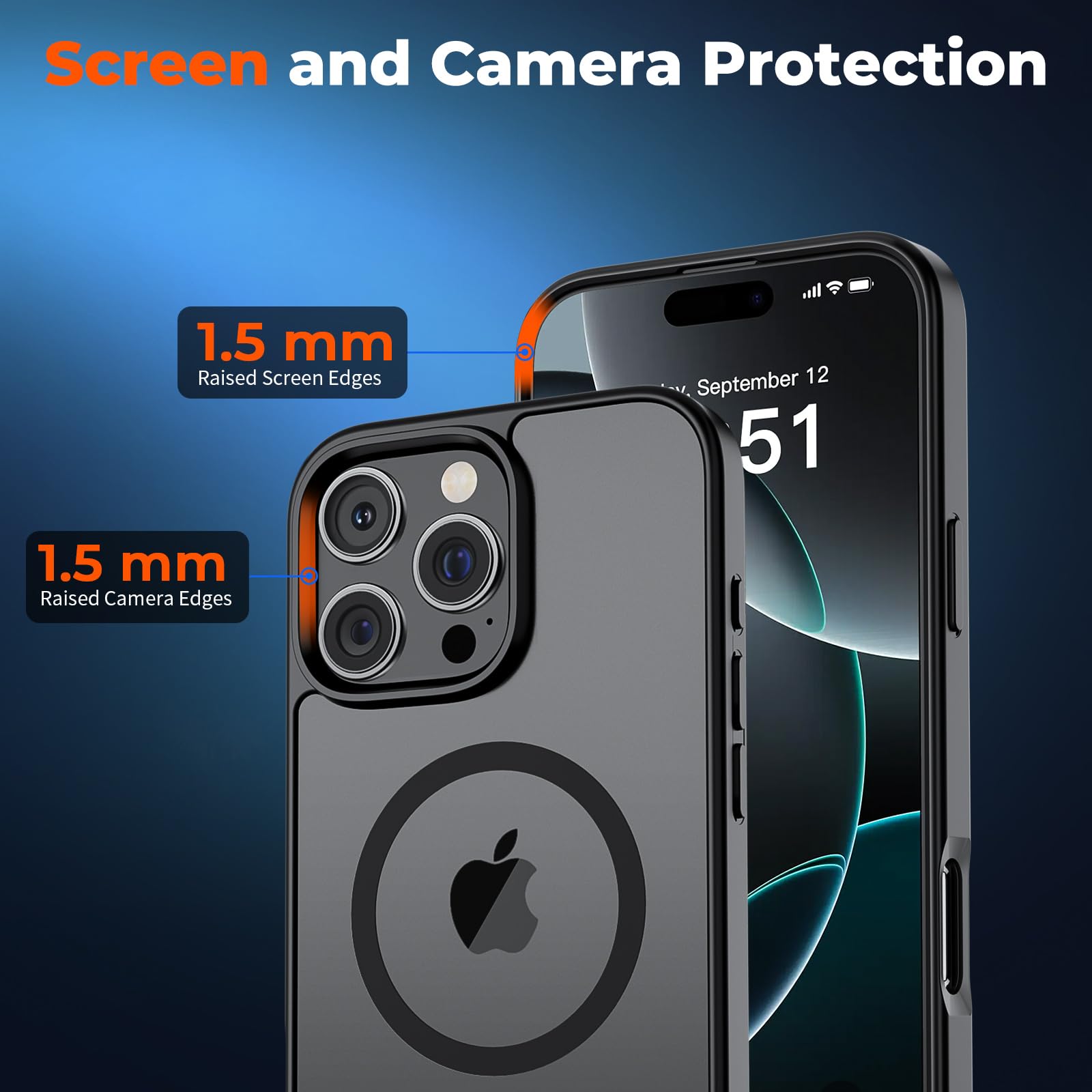 Amazon.com: zapica Magnetic for iPhone 16 Pro Max Case