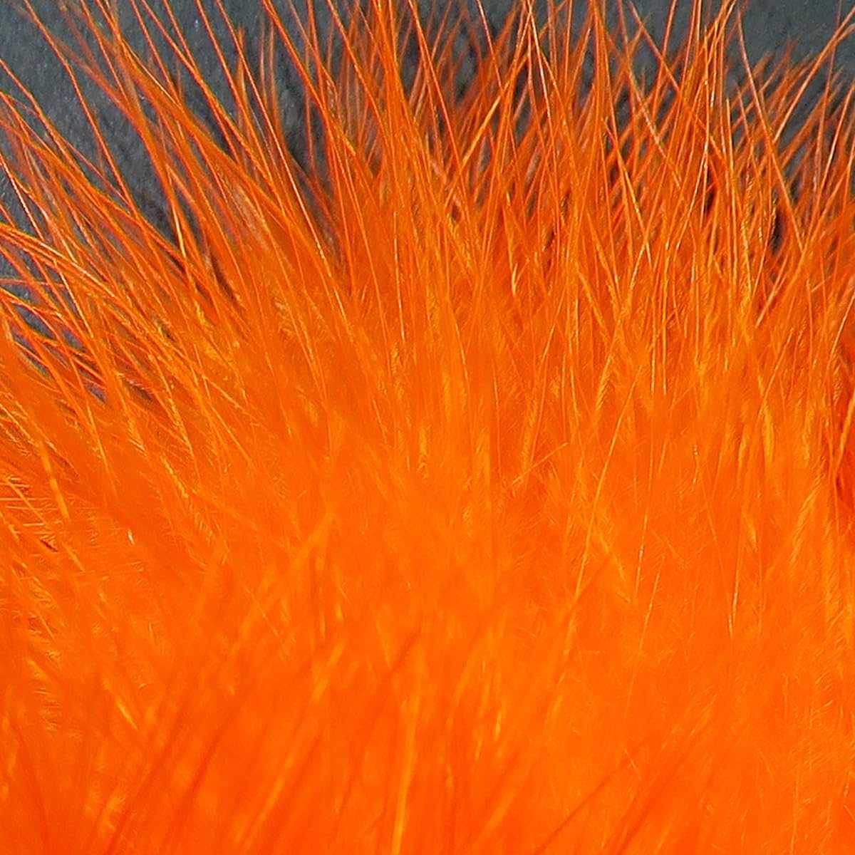 Hareline Fly Tying X-Select Marabou – Premium Marabou Feathers for Fly Tying Streamers, Woolly Buggers & Leeches (Hot Orange)