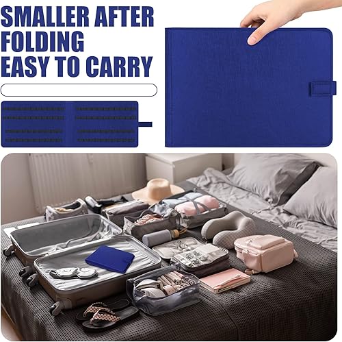 Miniatura 6 de Eaasty Paquete de 2 cajas organizadoras de homeopatía, estuche plegable, kit de homeopatía, bolsa de almacenamiento, kit de caja organizadora para