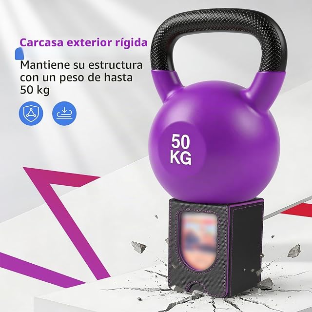 Foto 4 de 8 de Euqvunn TCG Deck Box con ventana de visualización, admite hasta 130 cartas con funda simple