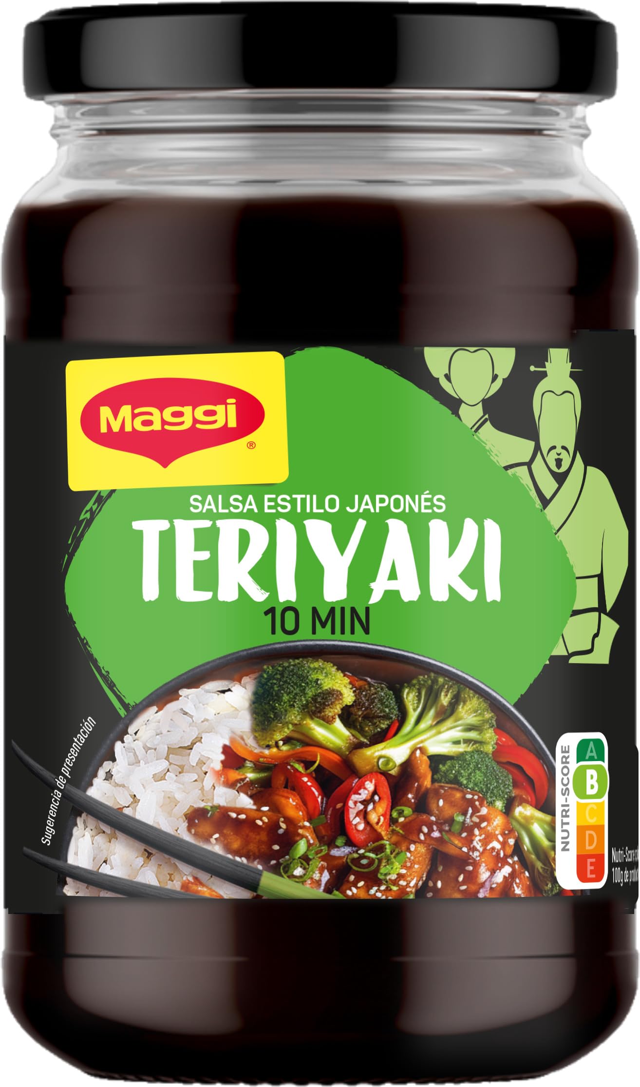 Maggi Salsa Asiática Teriyaki 6 x 355 g