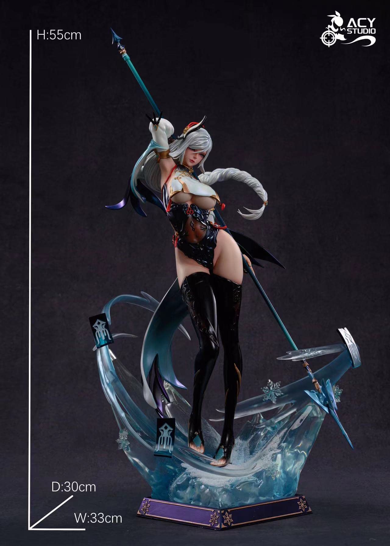 Amazon.co.jp: 申鶴 しんかく フィギュア 1/4スケール 塗装済み完成品