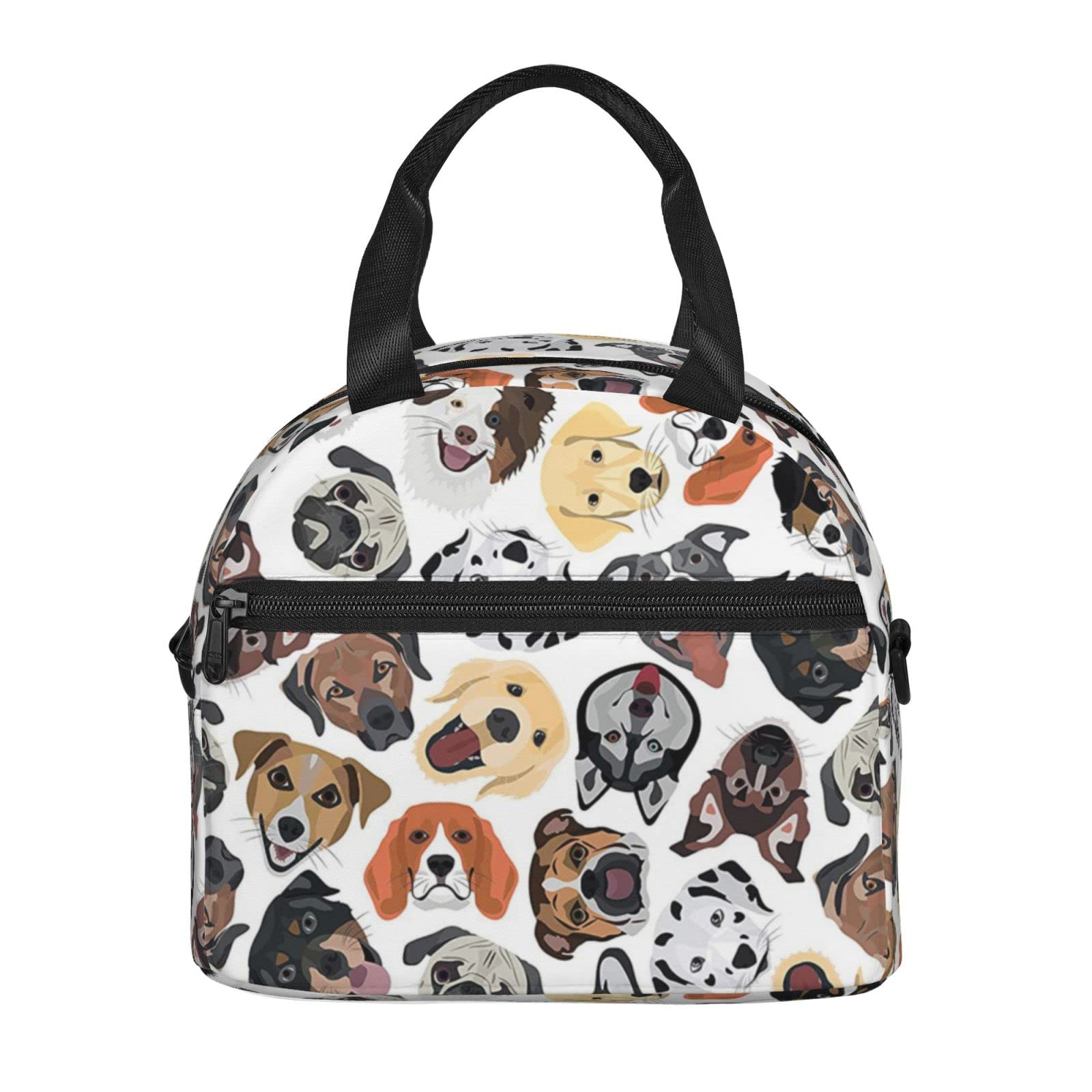 ALAZA Isolierte Lunchtasche Mit Schmetterlingen – 29x18x24 Cm, Auslaufsicher, Mit Schultergurt, Für Arbeit & Schule