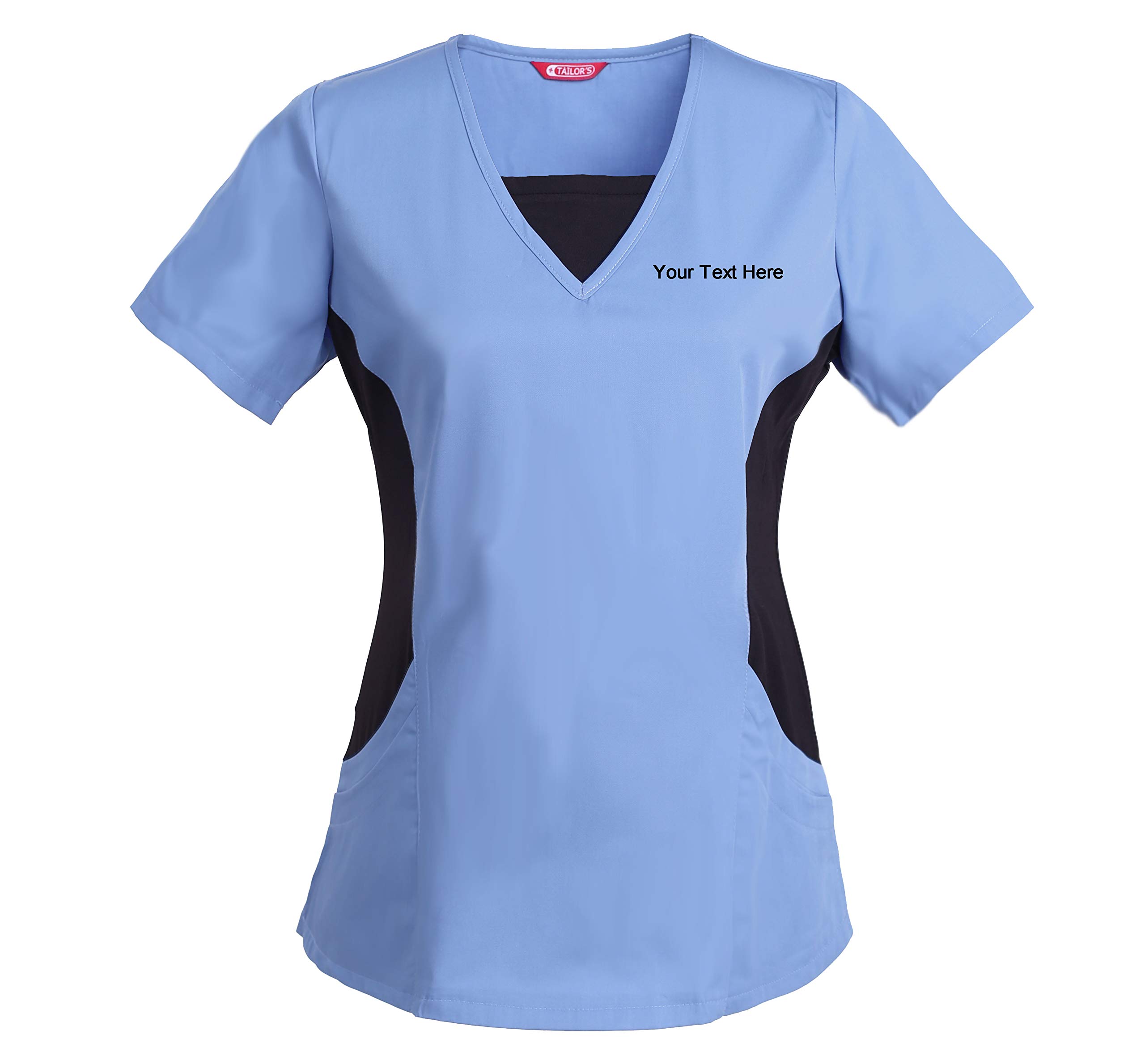 Tailor's Women's Ceil Personalized Scrub Tunic Medical Scrubs Hospital Scrub Tunic Customizable