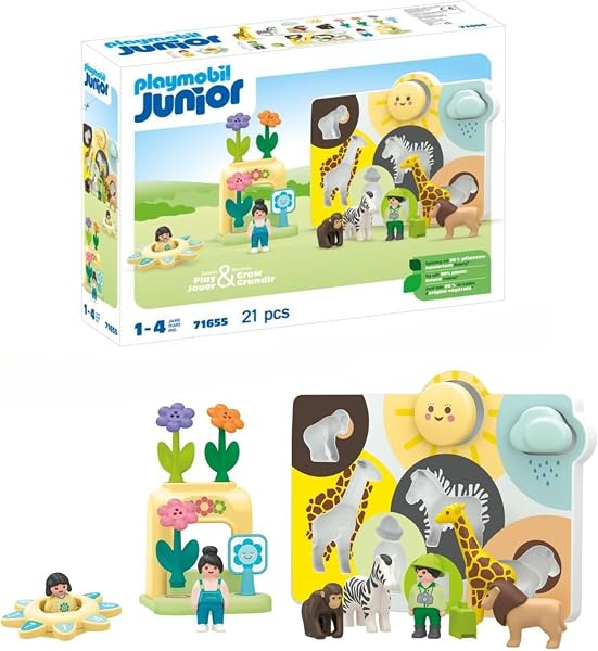 Playmobil | Junior | Mon Premier Jouet dès 1 an | Cadeau pour Les Tout-Petits | Jouet Durable avec Fonction de tri & Accessoires | 71655