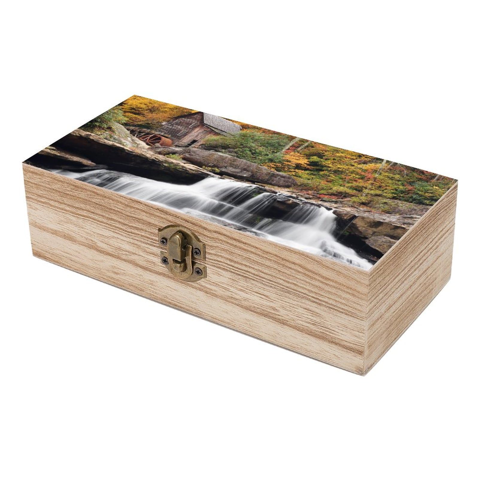 カントリー雑貨　木製　小物入れ カントリー収納雑貨 アメリカン 木製小物入れ