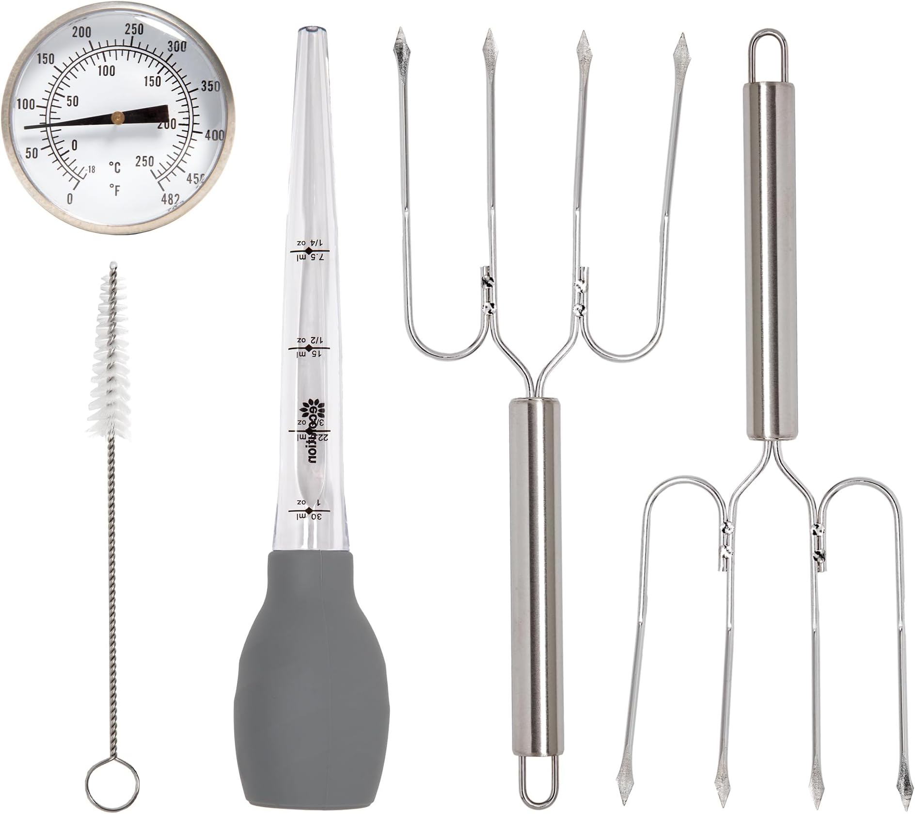 Ecolution Turkey Roasting Gadget Set, Standard, Stainless Steel