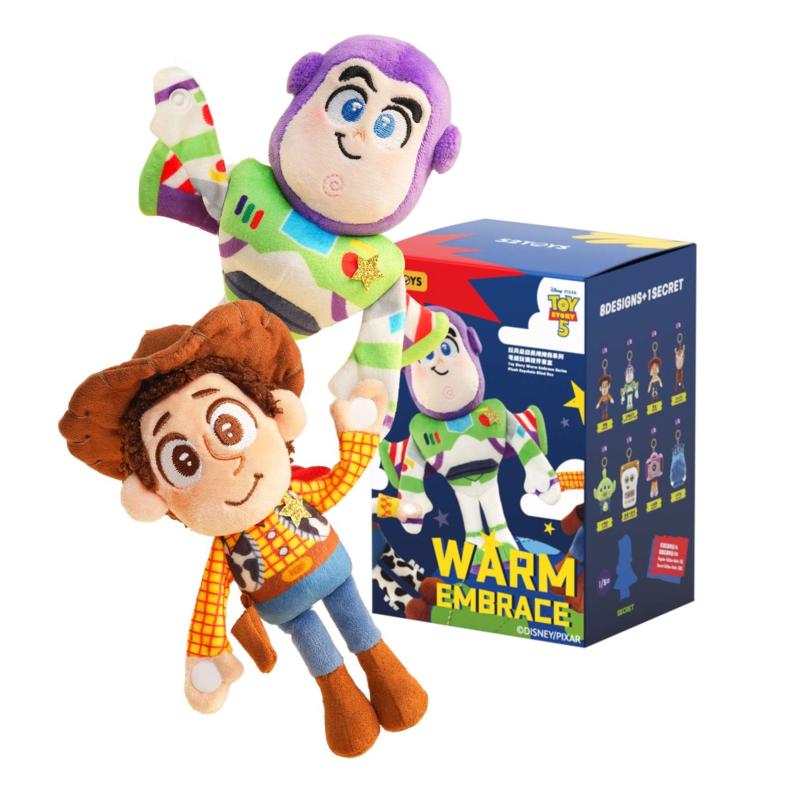 Amazon.co.jp: 52TOYS BLINDBOX Toy Story Warm Embrace トイ