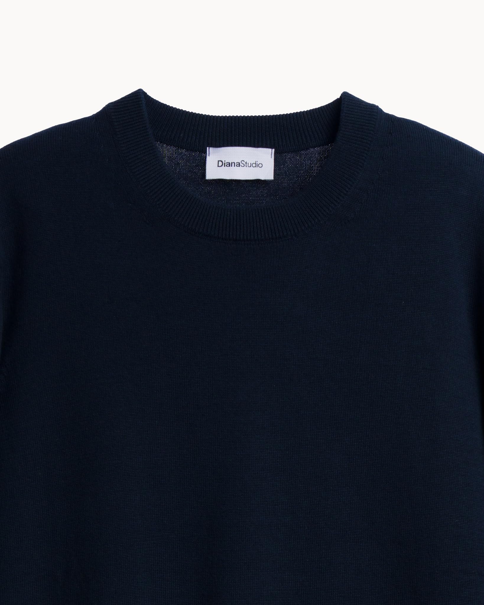 Diana Studio - Girocollo in 100% Cotone, Uomo, Maniche Lunghe, Casual Fit