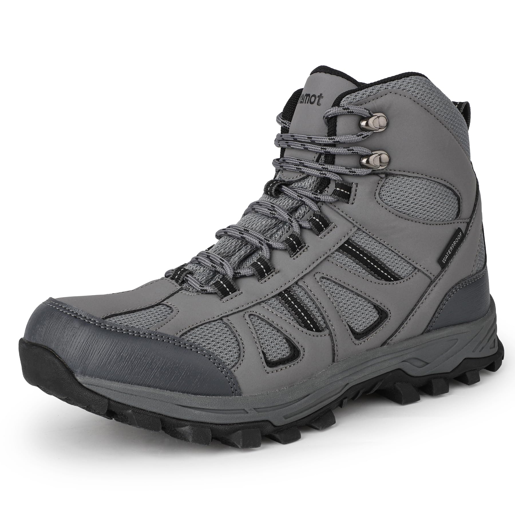 riemot Wanderschuhe Herren, Trekkingschuhe für Damen und Herren mit Dämpfung und griffiger Sohle für Wandern und Outdoor