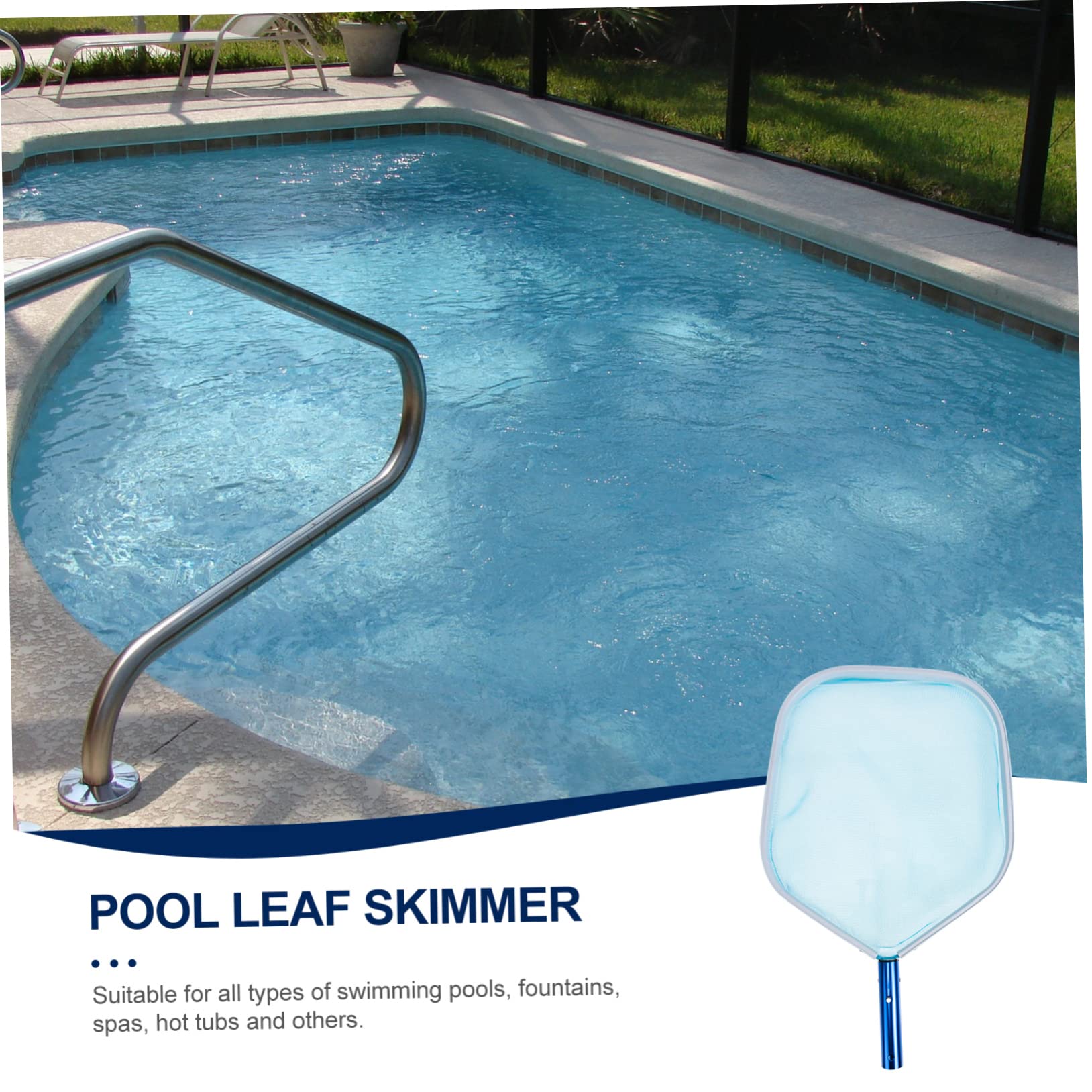Mipcase Piscina Limpiador De Estanques Profundos Accesorios De Limpieza Seguro y Duradero