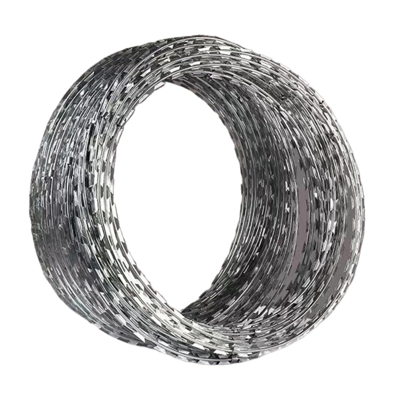 Fil barbelé galvanisé ultra-robuste de 60 m pour protection durable des élevages