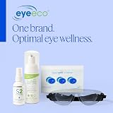 Eyeseals Hydrating Sleep Mask - Clear - Eye Masks for Sleep to Block Dry Air - Retains Moisture to Soothe Dry, Irritated Eyes and Provides Eye Care Overnight - CPAP Compatible, Latex-Free