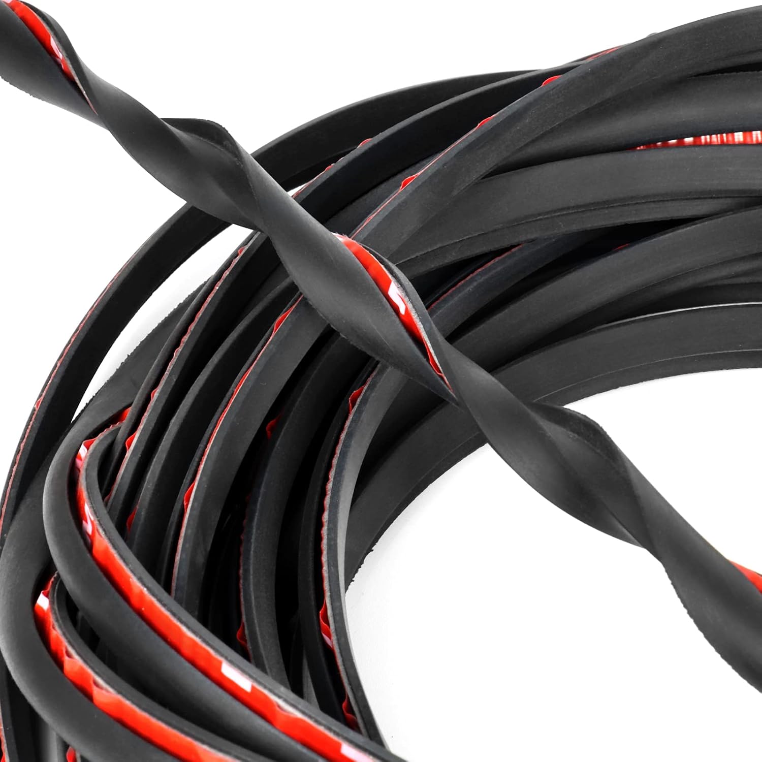 16FT Fender Flares Edge Trim - EPDM Fender Flares Rubber Seal for Car and Truck Wheel Arch Well, Rubber Gasket for Fender Flares Universal, T Style Self-Adhesive