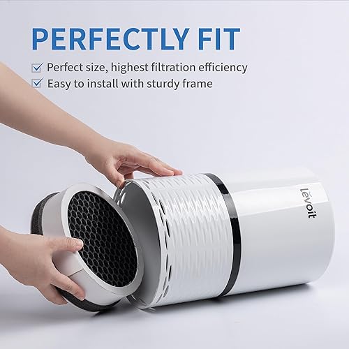 Miniatura 5 de Filteridge Filtro de repuesto compatible con LEVOIT Levoit LV-H132  LV-H132XR  LV-H132X-WM purificador de aire