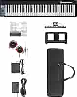 専用　ピアノ　送料の関係で2つ　2つめ Amazon.co.jp: ロールピアノ 61鍵盤 電子ピアノ 2つのスピーカー