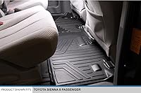 Vista 2 de MAXLINER Alfombrillas de segunda fila para Toyota Sienna 2011-2012