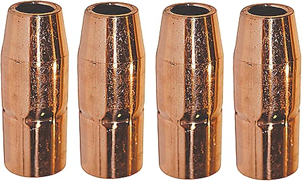 Welding Nozzles 169-724 169724 1/2" for Miller M25/M40 MIG Welding Guns-4PK