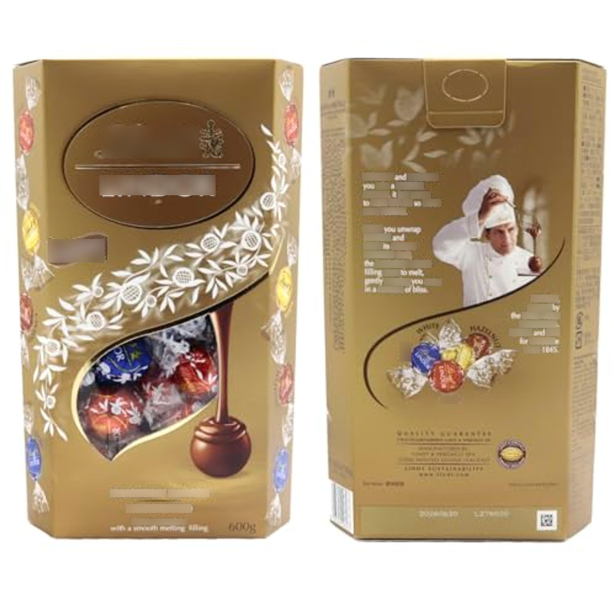 Amazon.co.jp: Lindt LINDOR Assorted Gold Chocolates, 4 Varieties