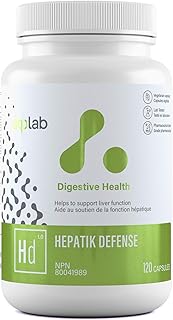 ATP LAB - Hepatik Defense 120 Capsules - Liver Support Supplement - Liver Health & Detox Liver Supplement - Liver Health Formula - Detoxification Formula
