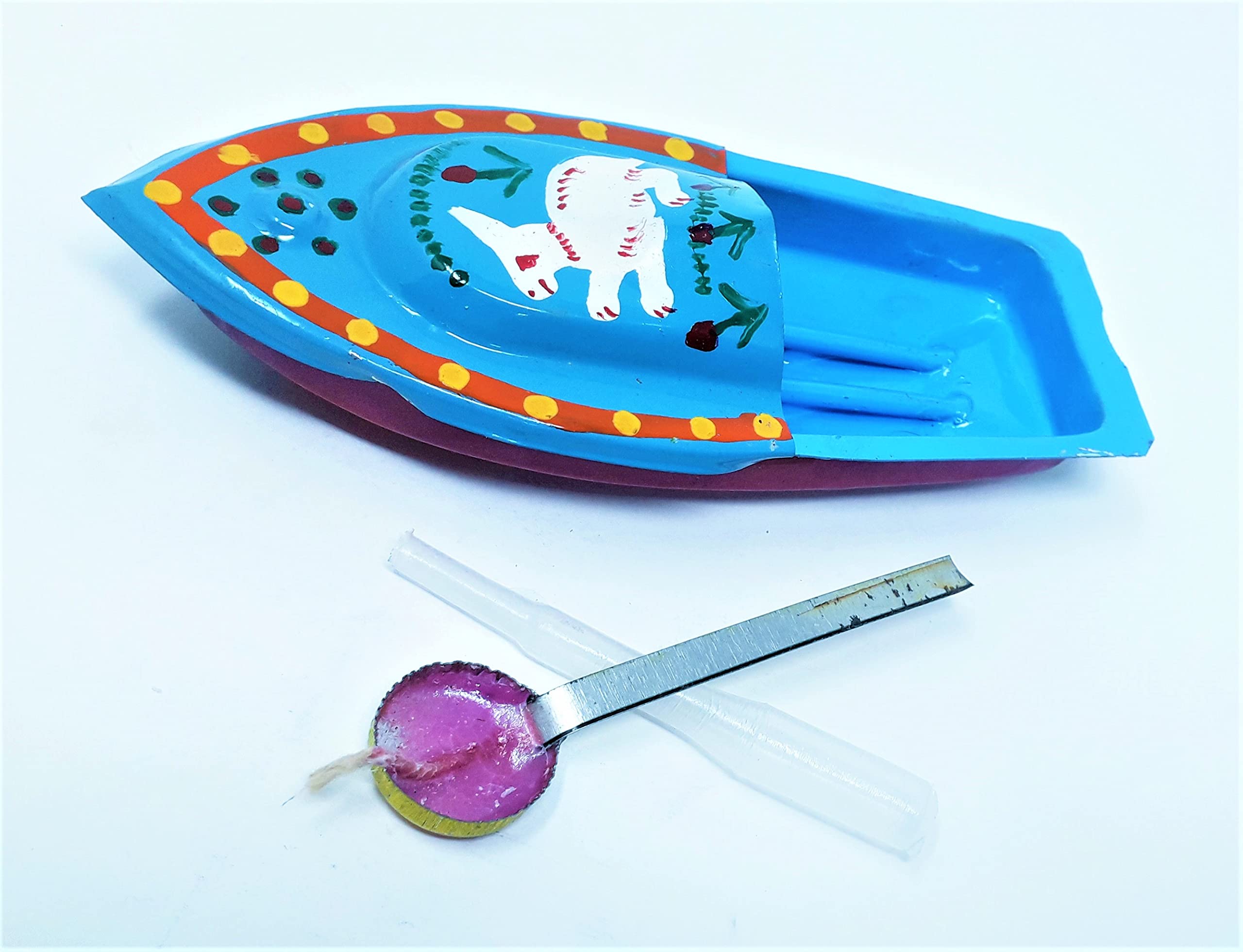 Kuhu Creations® Supreme Practical Science Learning Tin Boat Water Toys. (1 Units, Turquoise Blue (White Rabbit) Boat) (B0BPPQ83SH) Amazon Price History, Amazon Price Tracker