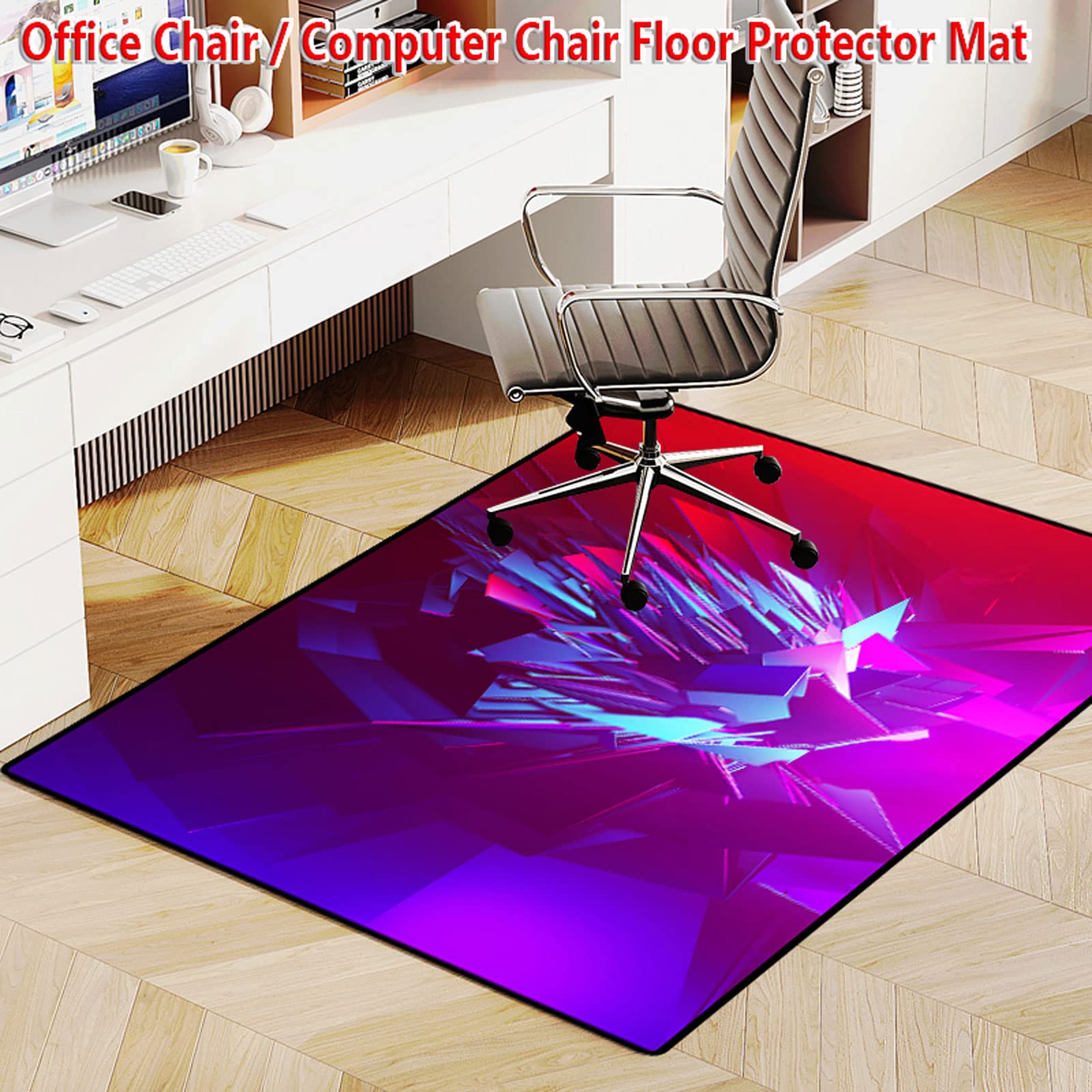 Tapis de Chaise de Bureau Gaming, 90 x 120 cm, Tapis de Sol Bureau Tissu, Tapis de Protection de Sol Chaise Bureau, Antidérapant, Tapis Protège Sol Tapis de Chaise de Bureau Gaming, 90 x 120 cm, Tapis de Sol Bureau Tissu, Tapis de Protection de Sol Chaise Bureau, Antidérapant, Tapis Protège Sol