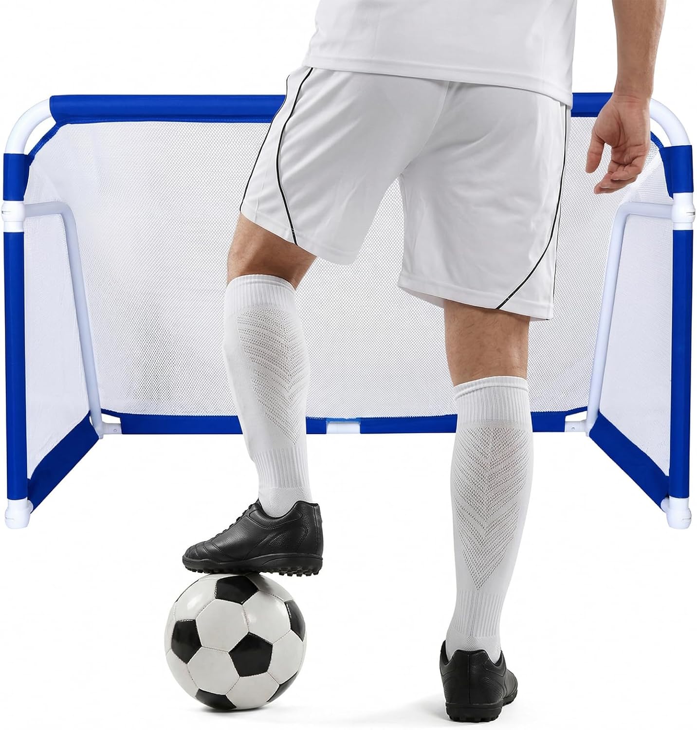 Generic 5x3 FT Foldable Soccer Net for Backyard Park Field Quick Set Up Soccer Net Training Equipment for Practice Outdoor Sports