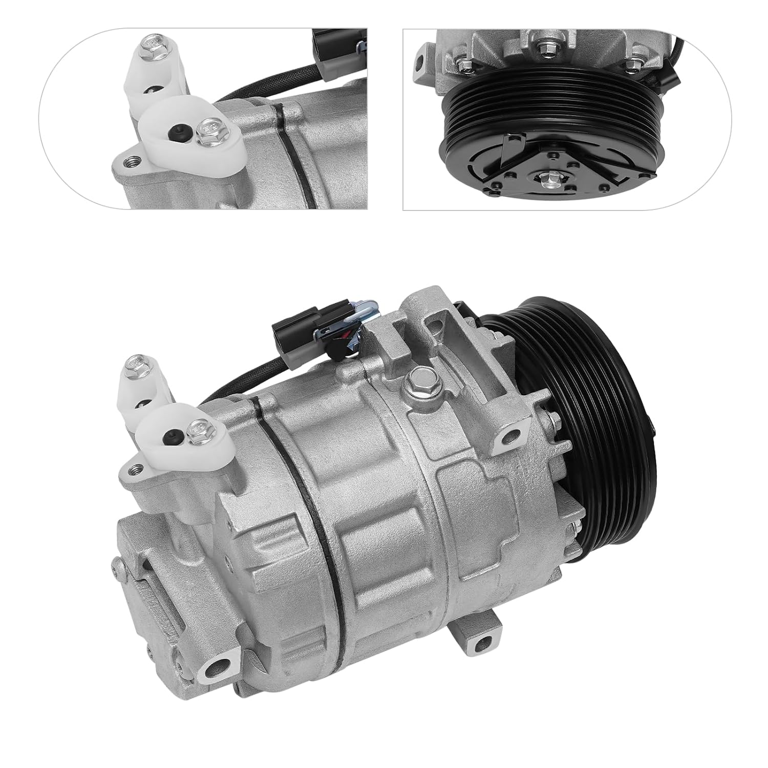 Air Conditioner Compressor with Clutch for 2013 2014 2015 Nissan Tsuru 1.6L/for 2013 2014 2015 Nissan Sentra 1.8L 14SD1733NC, 2001730, 926003SH0A, CO 29072C
