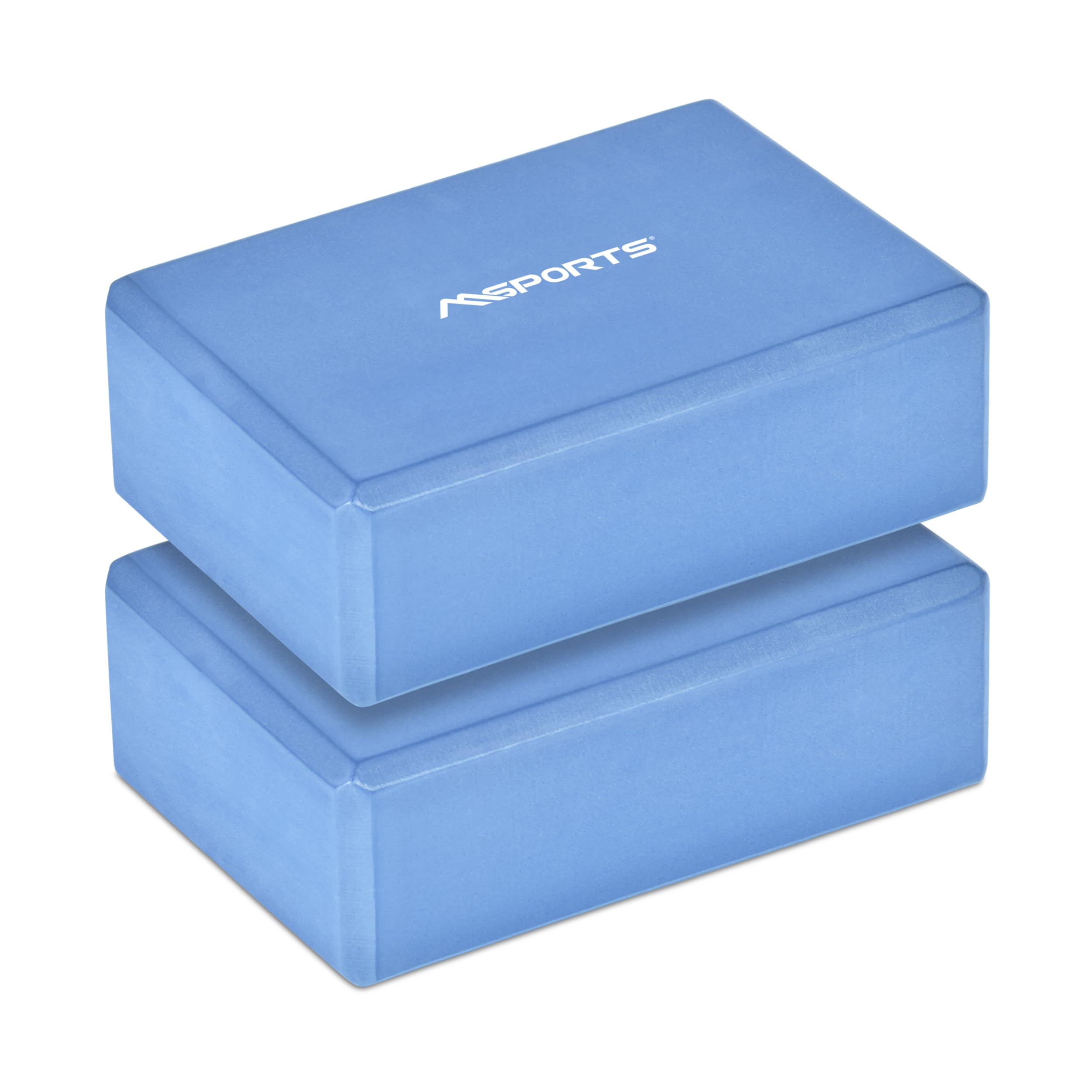 VLFit Lot de 2 Blocs de Yoga (VIOLET + BLEU