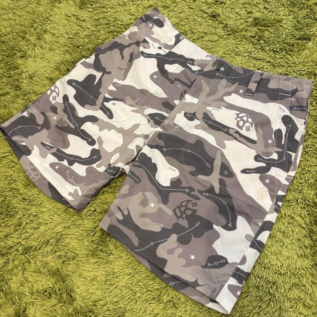 RUSSELUNO ラッセルノ ハーフパンツ カモフラ 迷彩 サイズ5 （L） RUSSEL ラッセルノ ハーフパンツ カモフラ 迷彩 サイズ5 (L)