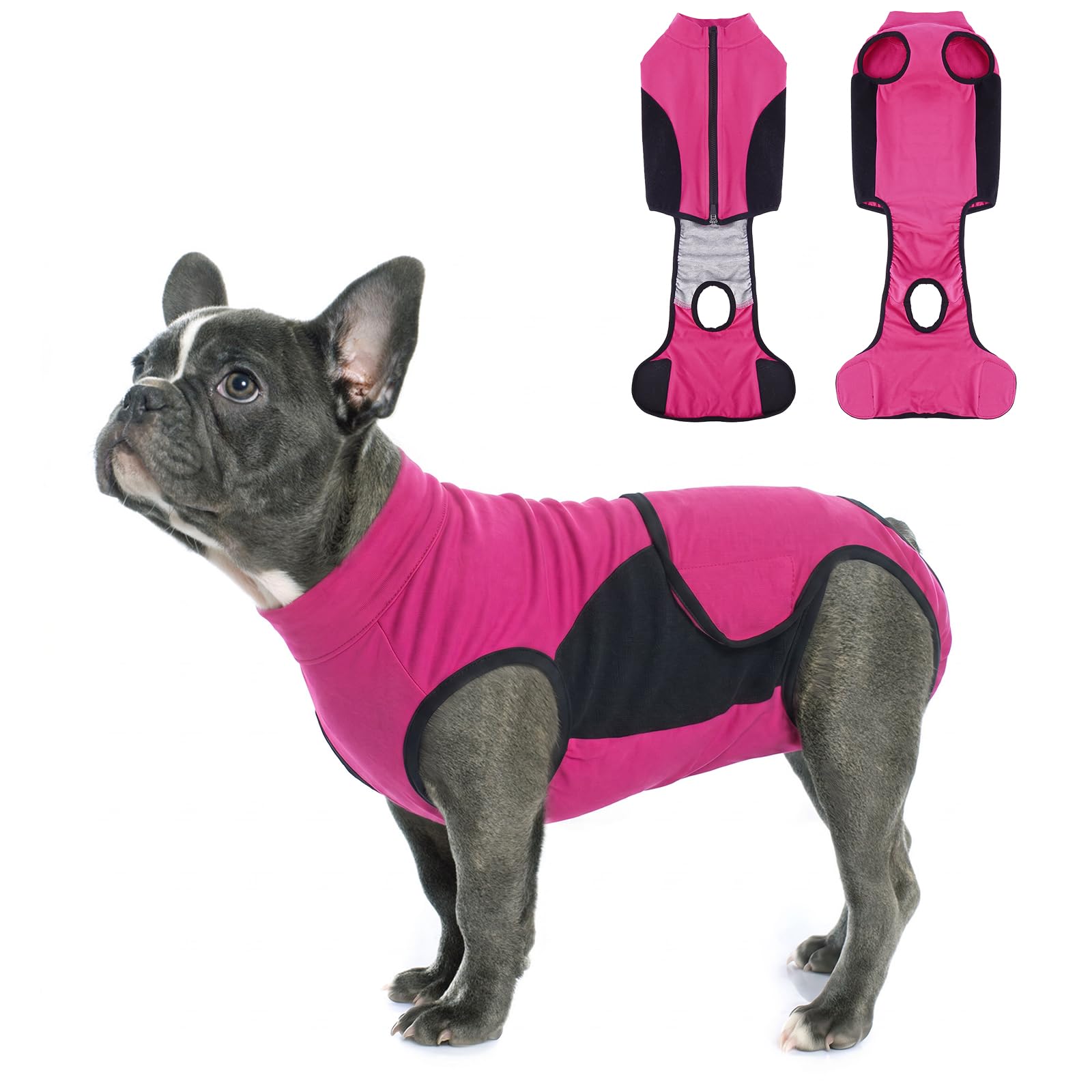 Dog Recovery Suit – Cotton Post Surgery Suit for Female & Male Dogs
