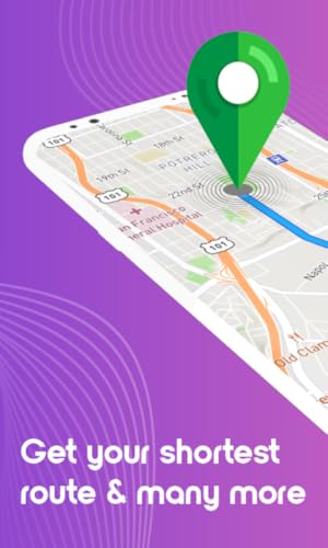 GPS Navegação E Endereços Mapa