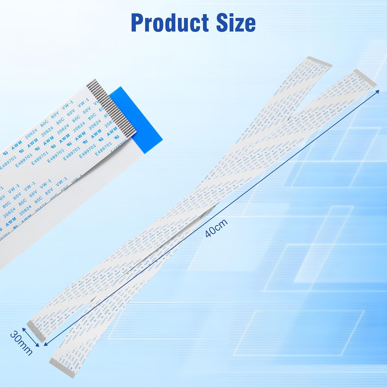 2pcs 29 Pins Flexible Flat Data Cable Print Head Cable for XP600 TX800 40cm | FFC Flexible Ribbon Cable For TX700 TX720 TX820 Solvent UV flatbed printer,Printer Flat Data Cable
