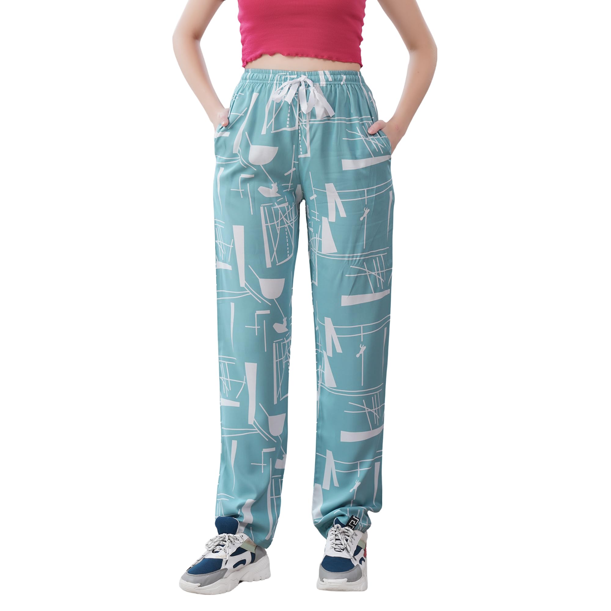 trylo Cotton Fabric Relaxed Fit Printed Full Length Pyjama PJ-1179-picture-54